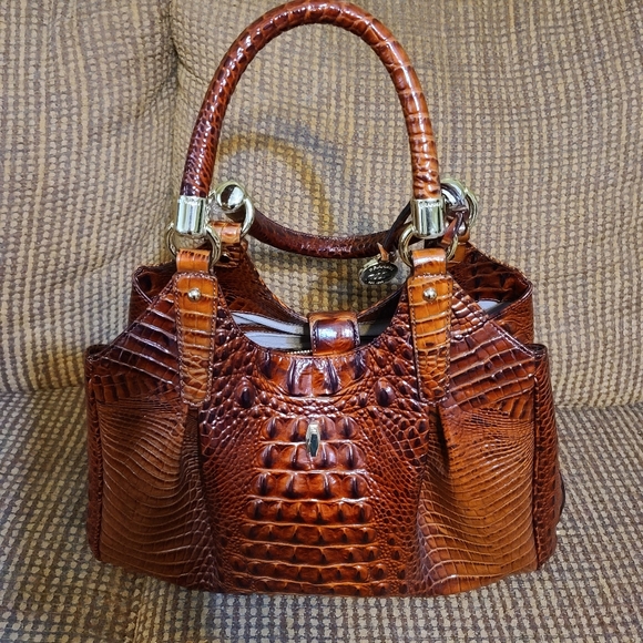 Elisa Pecan Melbourne Shoulder Handbag - Picture 2 of 3